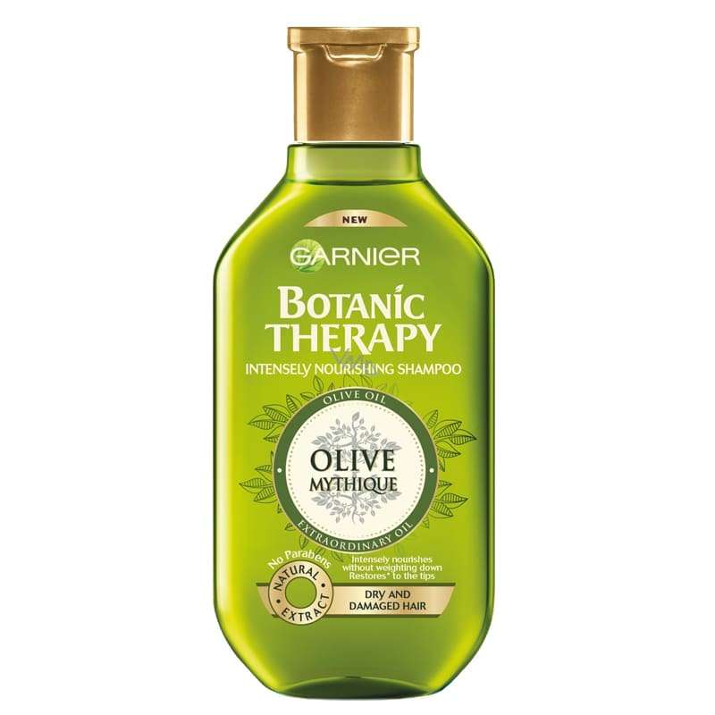 شامپو تقویت کننده و ترمیم کننده مو گارنیه مدل Garnier Botanic Therapy Olive Mythique حجم 400 میلی لیتر