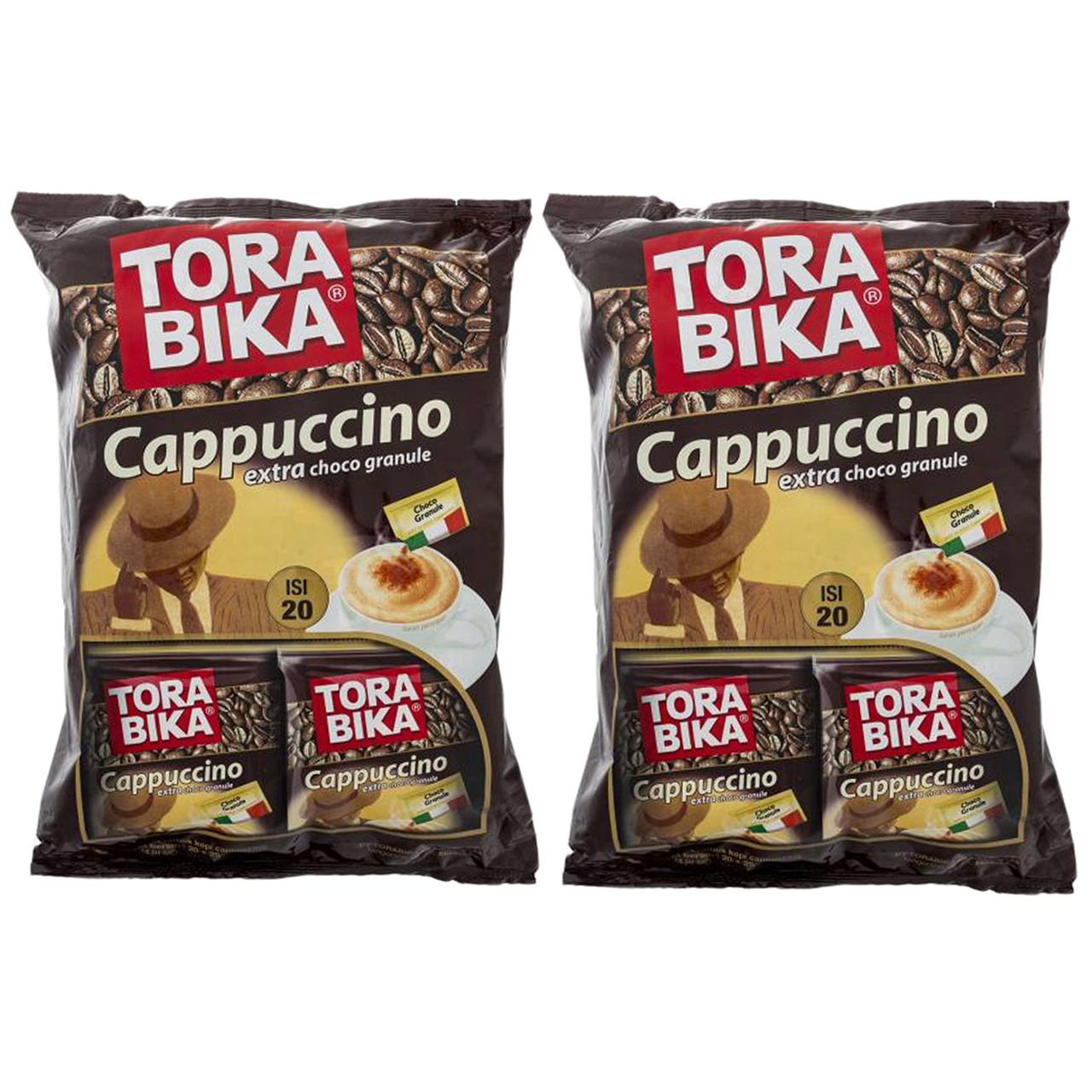 کاپوچینو ترابیکا مدل Cappuccino بسته 40 عددی