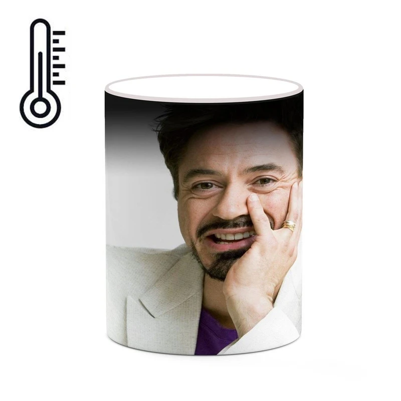 ماگ حرارتی کاکتی طرح Robert Downey Jr مدل mgh27183
