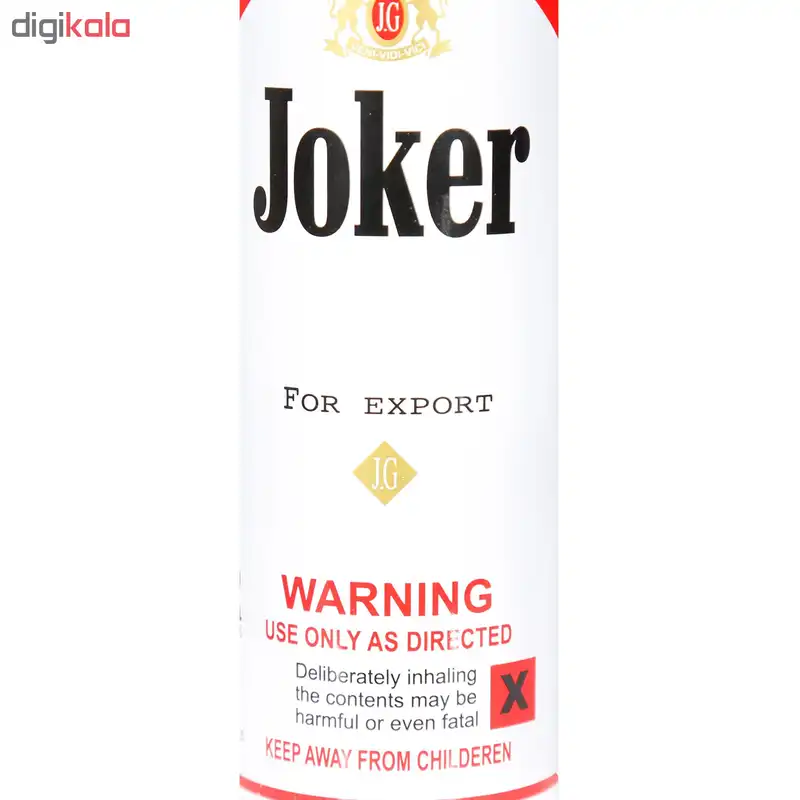 کپسول گاز فندک جوکر مدل J.G حجم 300 میلی لیتر
