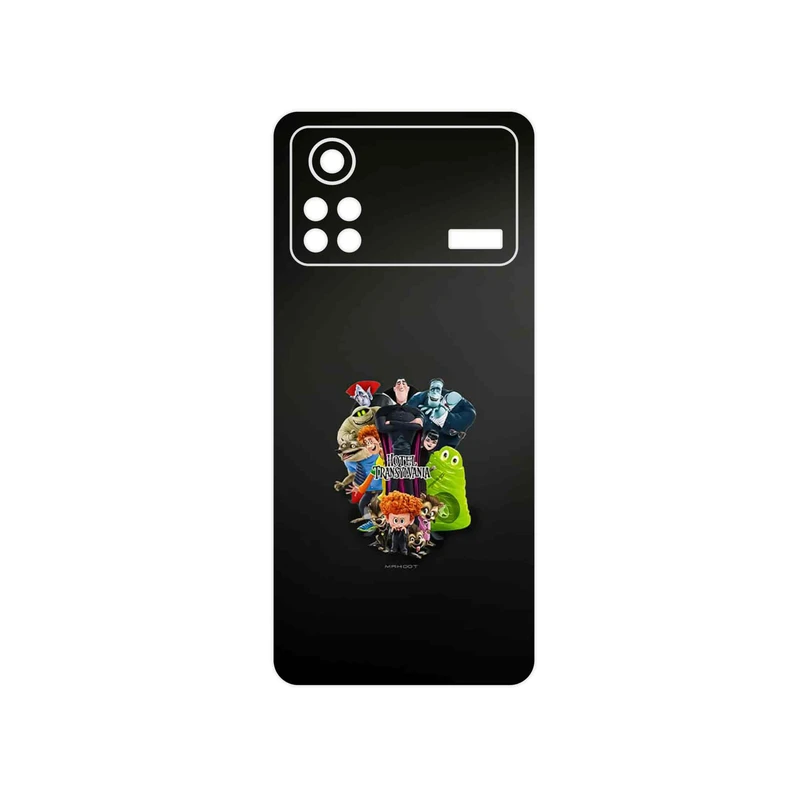برچسب پوششی ماهوت مدل Hotel Transylvania مناسب برای گوشی موبایل شیائومی Poco X4 Pro 5G