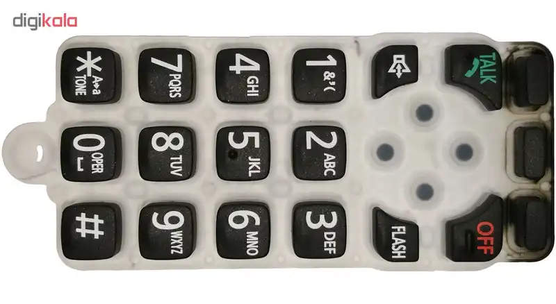 صفحه کلید یدکی مدل 6671 مناسب برای تلفن پاناسونیک