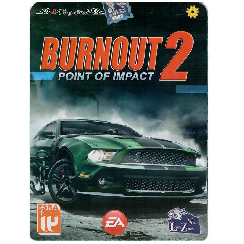 بازی Burnout 2 Point Of Impact مخصوص PS2