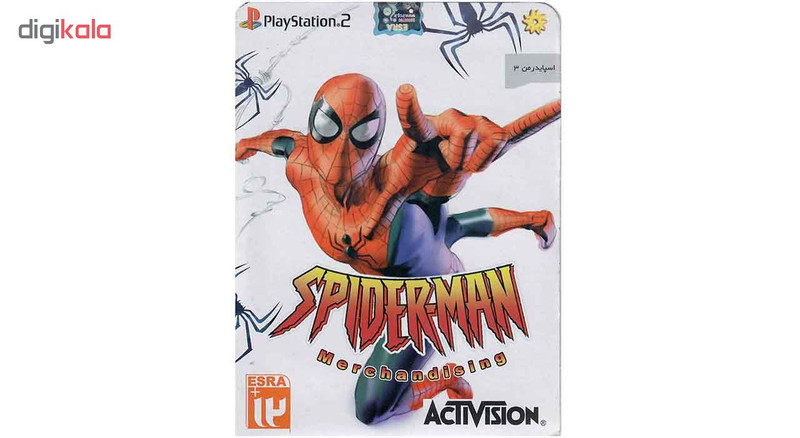 بازی SpiderMan 3 Merchandising مخصوص PS2