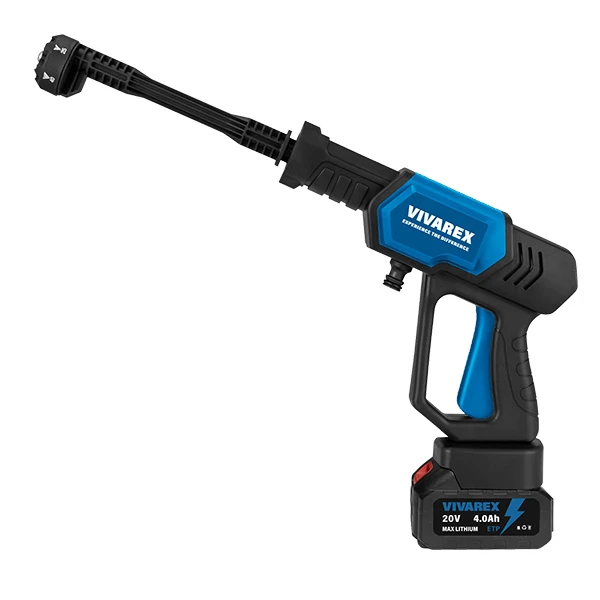 کارواش شارژی  25 بار 20 وات موتور ذغالی ویوارکس مدل VR2425v2_PW حداکثر دبی آب 3.5 لیتر بر دقیقه
