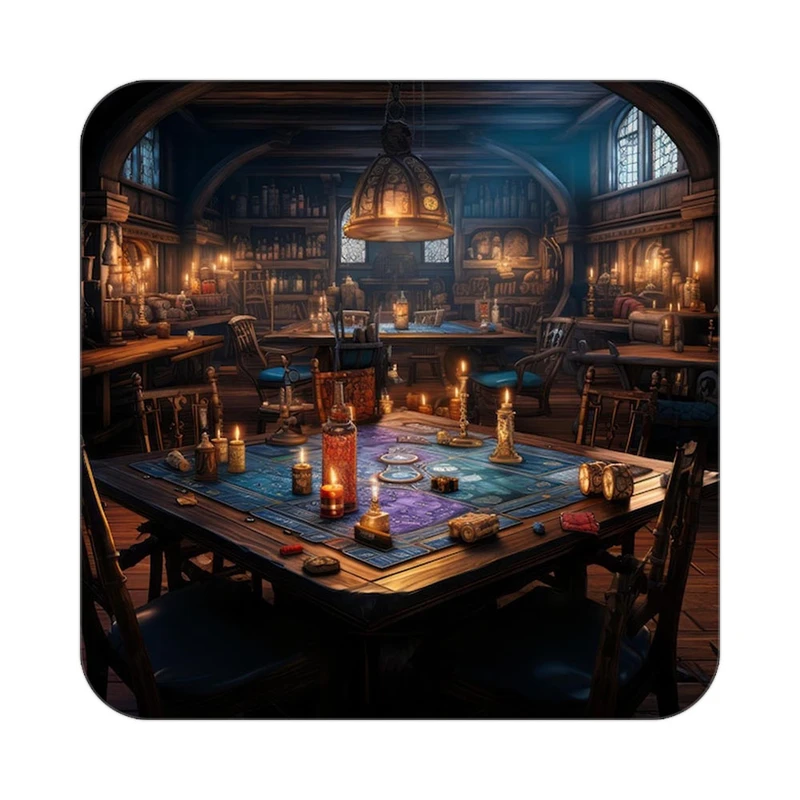 زیر لیوانی کاکتی طرح هری پاتر Harry Potter مدل mp44417