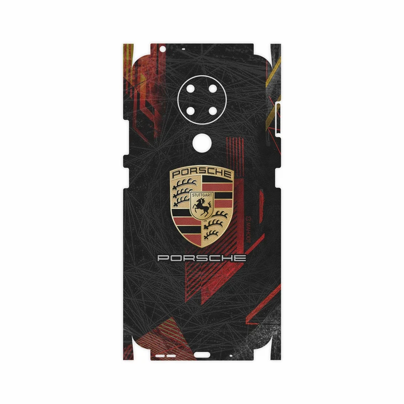 برچسب پوششی ماهوت مدل Porsche-Logo-FullSkin مناسب برای گوشی موبایل نوکیا 3.4
