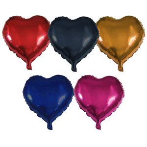 بادکنک فویلی مدل Heart بسته 5 عددی