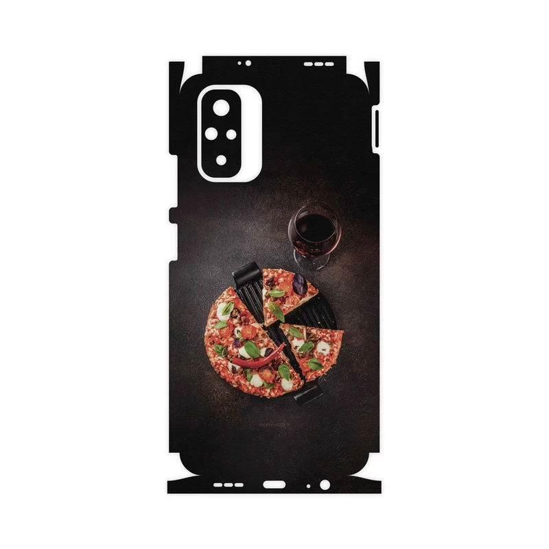 برچسب پوششی ماهوت مدل Pizza-FullSkin مناسب برای گوشی موبایل شیائومی Redmi Note 10s