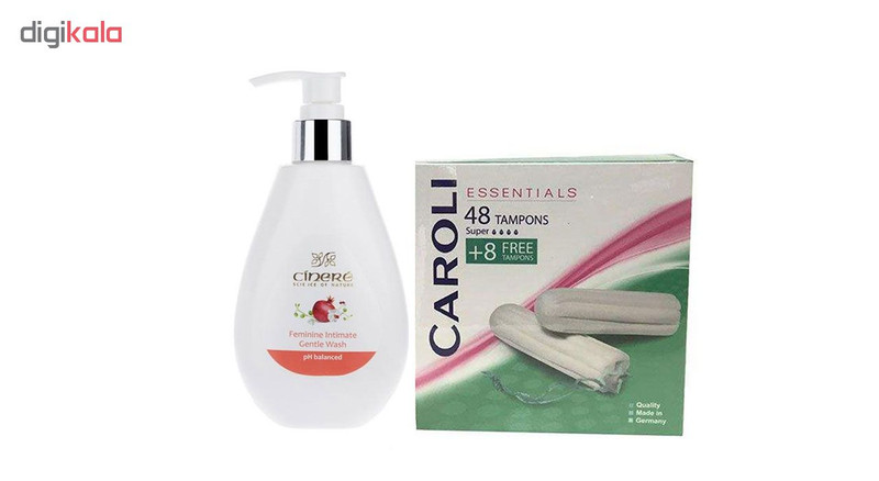 ژل بهداشتی بانوان سینره مدل Orchid حجم 180 میلی لیتر به همراه تامپون کرولی مدل Super بسته 8+48 عددی ژل بهداشتی بانوان سینره مدل Orchid حجم 180 میلی لیتر به همراه تامپون کرولی مدل Super بسته 8+48 عددی