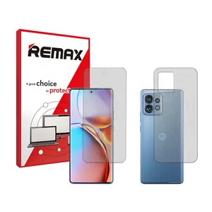 Remax HyMTT model matte screen protector suitable for Motorola Edge 40 Pro mobile phone along with the back protector