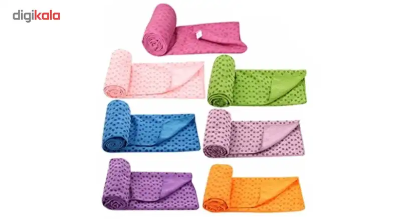زیرانداز یوگا مدل حوله ای