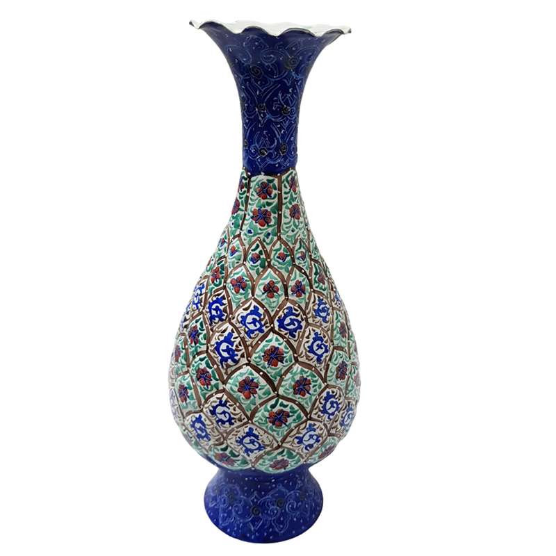 گلدان میناکاری کد01