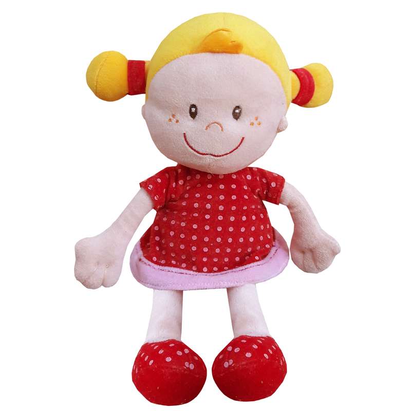 عروسک طرح دختر بچه مدل Rag Doll کد 635 ارتفاع 24 سانتی متر