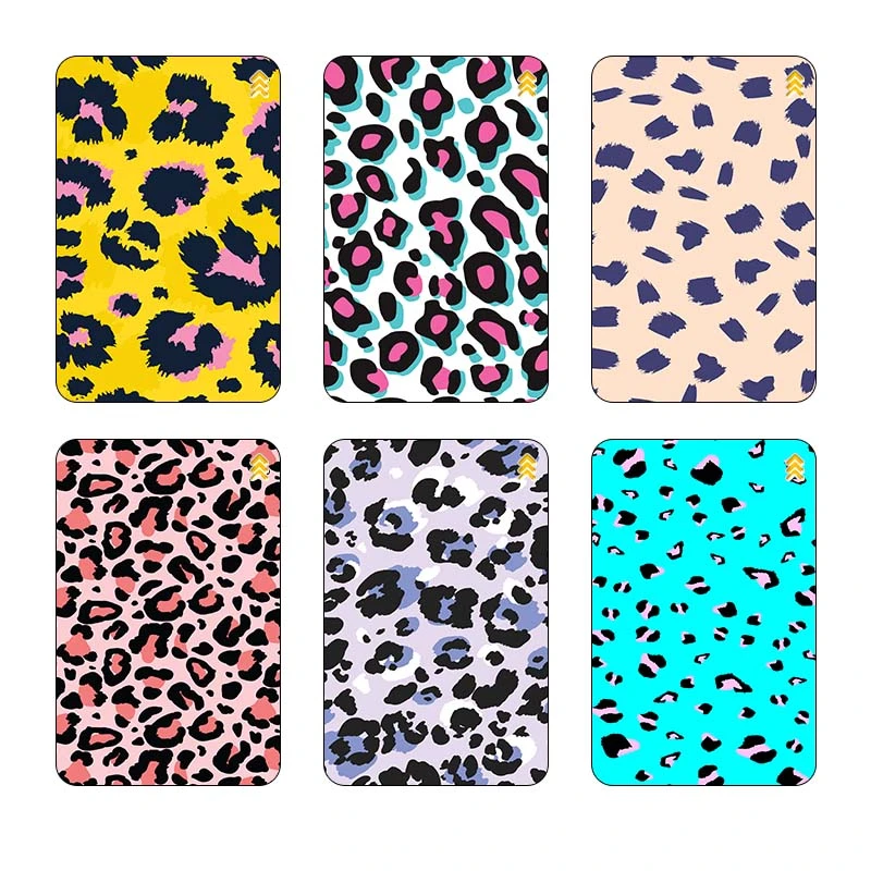 استيکر کارت کارنيکا طرح پوست کد 74050 مجموعه 6 عددی