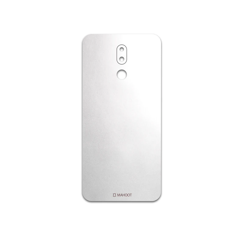 برچسب پوششی ماهوت مدل Metallic-White مناسب برای گوشی موبایل نوکیا 3.2 TA-1164