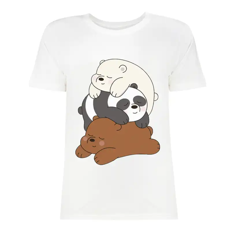 تی شرت آستین کوتاه بچگانه مدل سه خرس