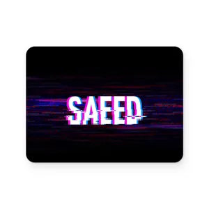 برچسب تاچ پد دسته پلی استیشن 4 ونسونی طرح SAEED