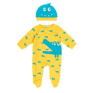 ست بادی و کلاه نوزادی فیورلا مدل 50007