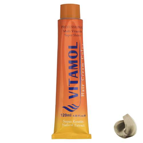 رنگ مو گیاهی ویتامول سری Matt مدل Platinium Blonde شماره 10.3
