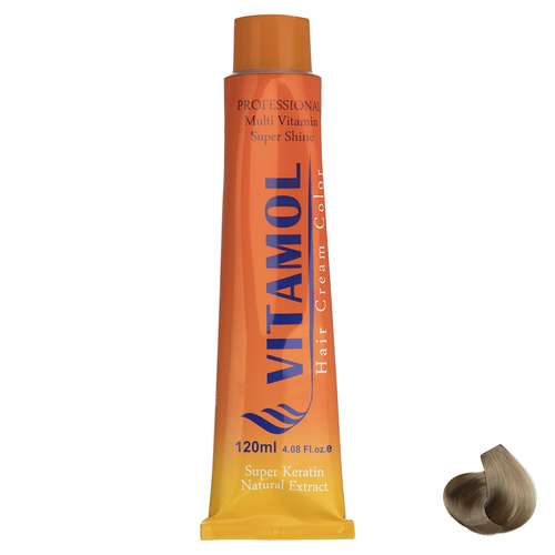 رنگ مو گیاهی ویتامول سری Ash مدل Very Light Blonde شماره 9.1