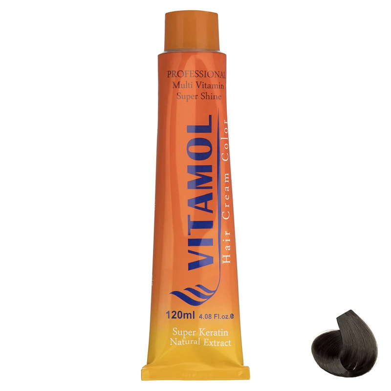 رنگ مو گیاهی ویتامول سری Natural مدل Dark Blonde شماره 6
