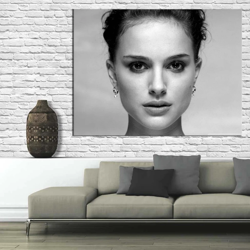 تابلو شاسی طرح بازیگر Natalie Portman -کد77 HZ 