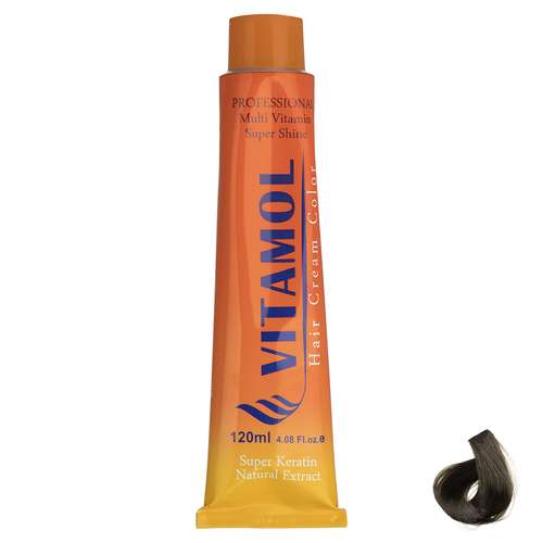 رنگ مو گیاهی ویتامول سری Matt مدل Medium Blonde شماره 7.3