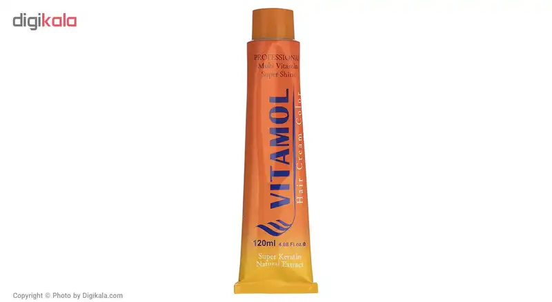 رنگ مو گیاهی ویتامول سری Honey مدل Medium Honey شماره 7.54