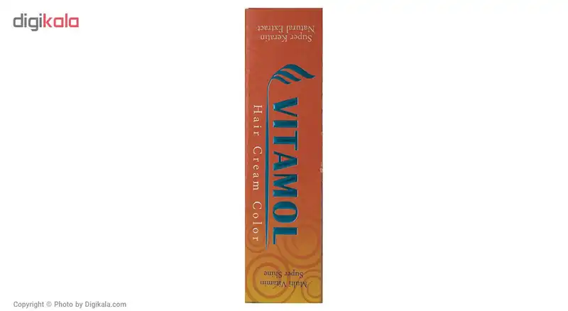 رنگ مو گیاهی ویتامول سری Honey مدل Medium Honey شماره 7.54