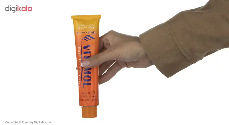 رنگ مو گیاهی ویتامول سری Honey مدل Medium Honey شماره 7.54