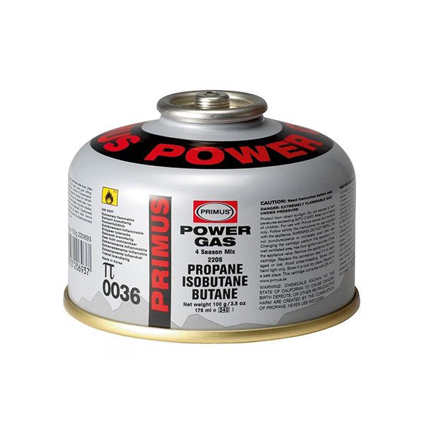 کپسول گاز 100گرمی پریموس مدل power gas کپسول گاز 100گرمی پریموس مدل power gas