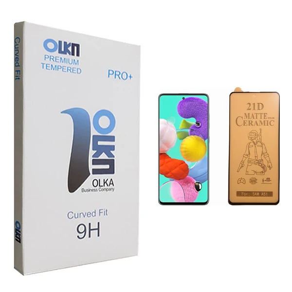 محافظ صفحه نمایش سرامیکی الکا مدل +PRO مناسب برای گوشی موبایل سامسونگ Galaxy A51