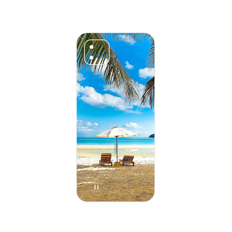 برچسب پوششی ماهوت مدل Beach مناسب برای گوشی موبایل ریلمی C11 2021