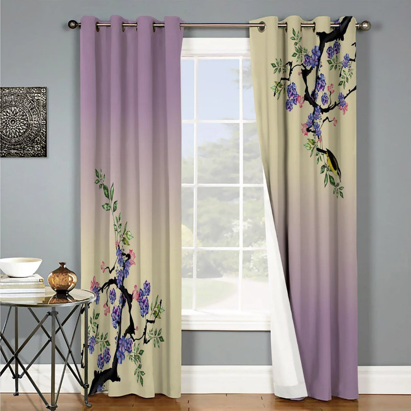 پرده مجموعه 2 عددي مدل Cc-347v348 كاتيا