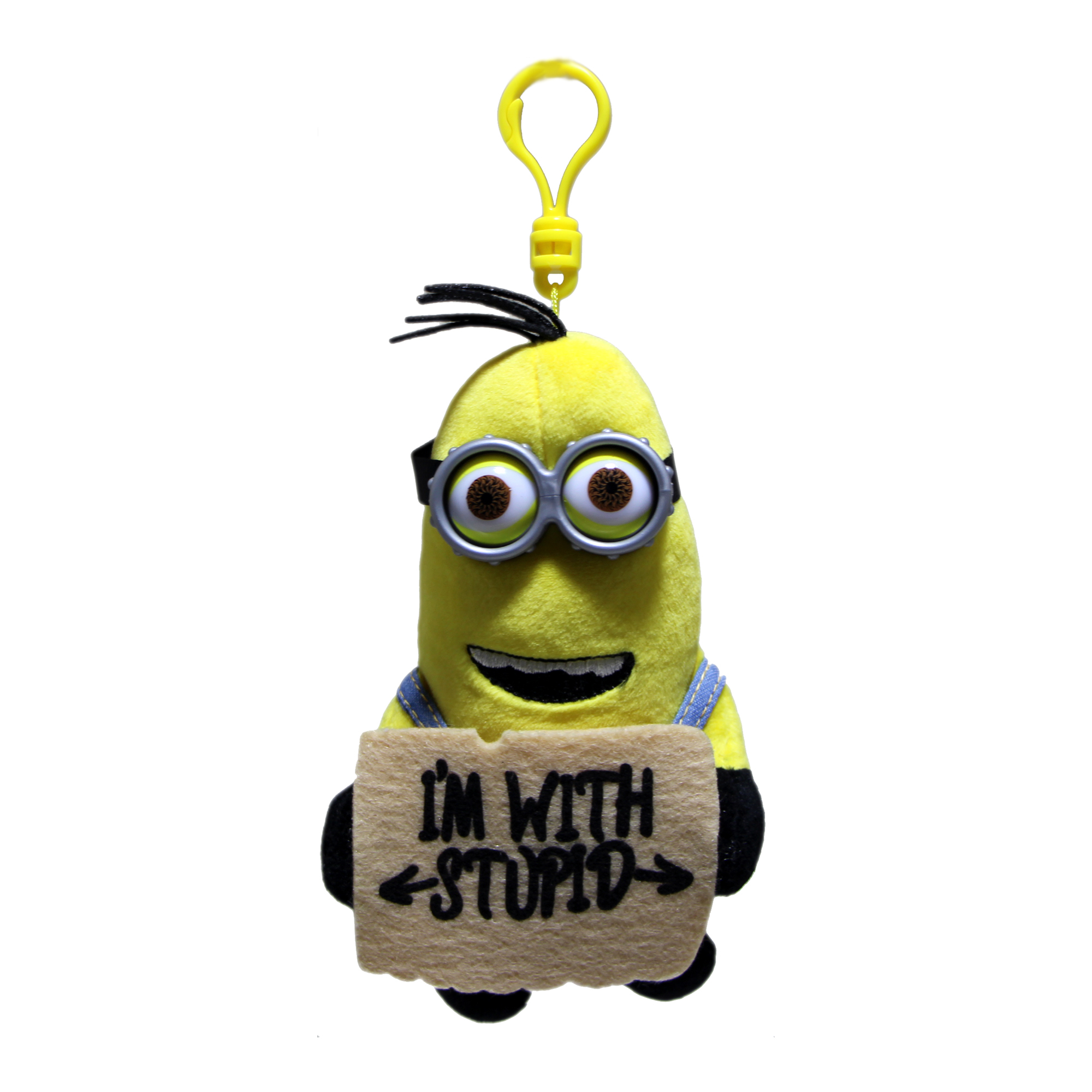 آویز عروسکی طرح I'm with stupid