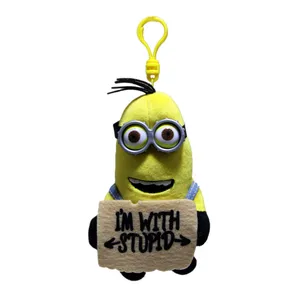 آویز عروسکی طرح I'm with stupid