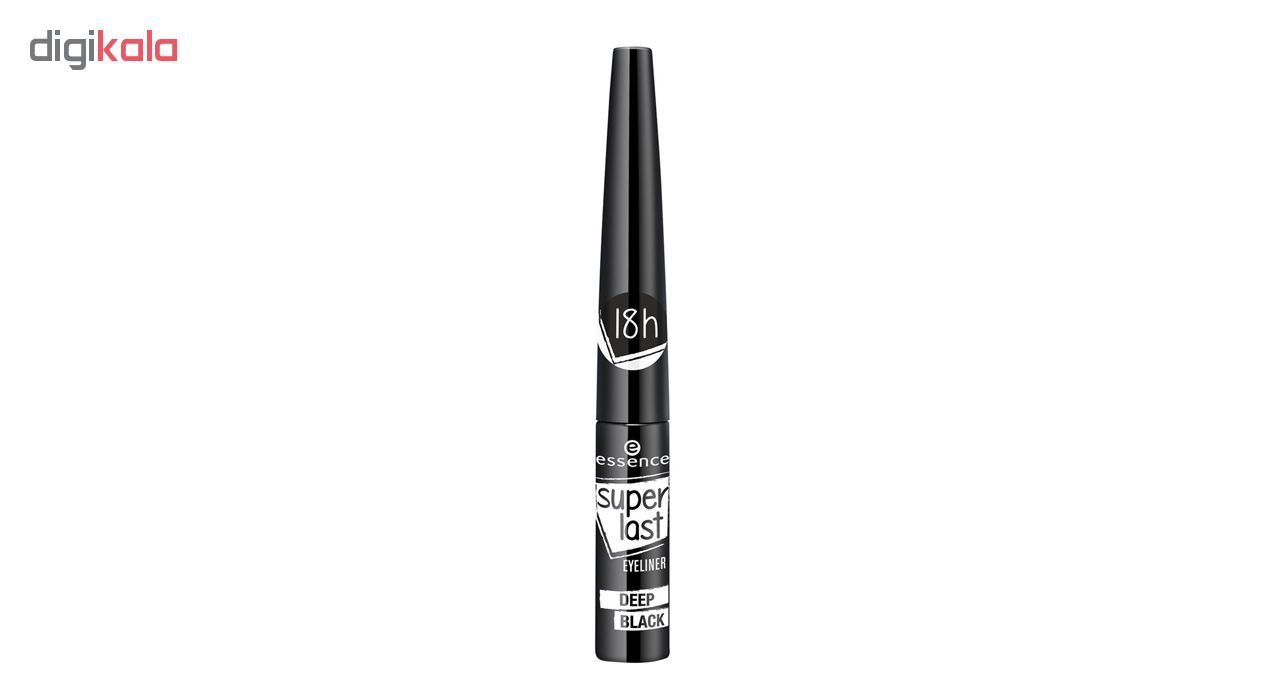 خط چشم مایع اسنس سری Super Last مدل Deep Black -  - 2