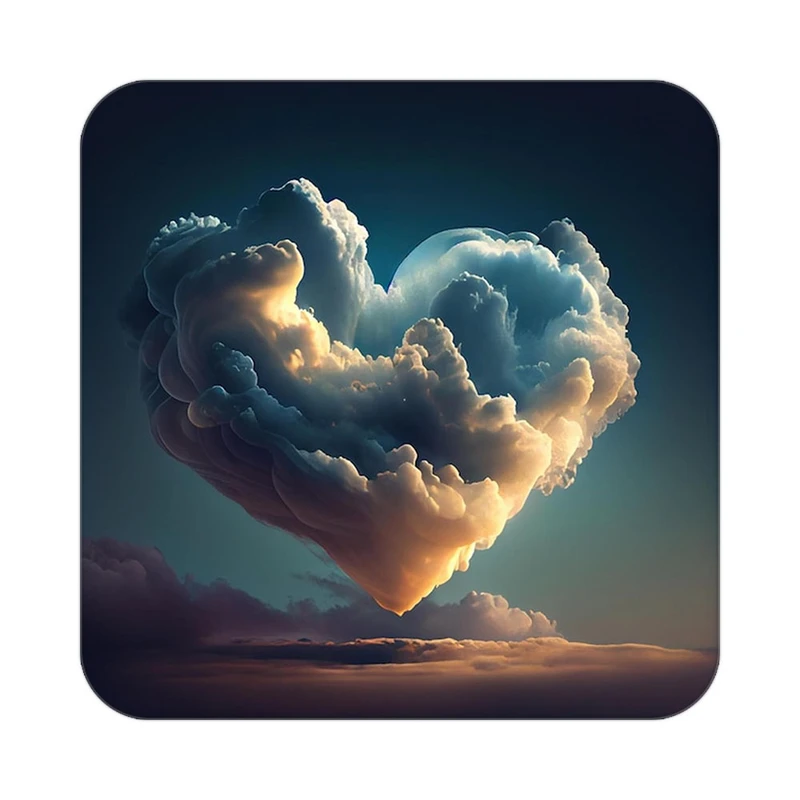 زیر لیوانی کاکتی مدل عاشقانه کد mp11993