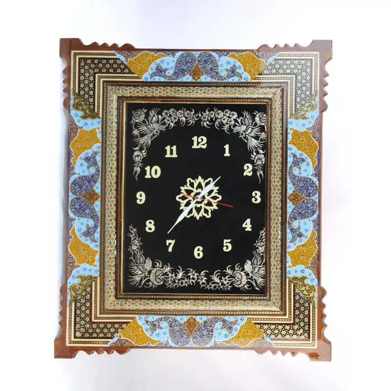 ساعت خاتم کاری طرح اسلیمی کد S60