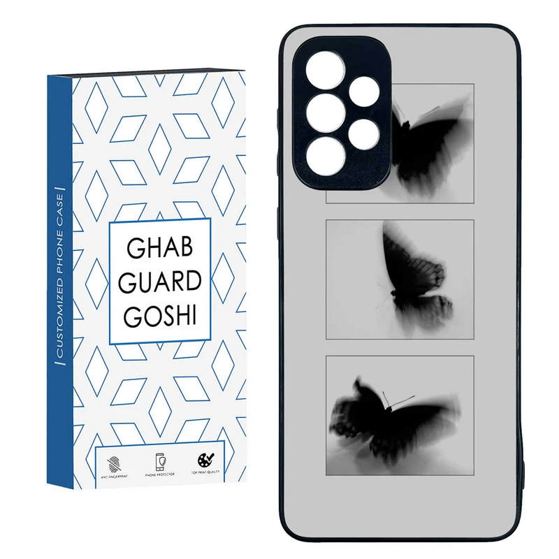 کاور قاب گارد گوشی طرح پروانه کد TPU-178 مناسب برای گوشی موبایل سامسونگ  GALAXY A33  