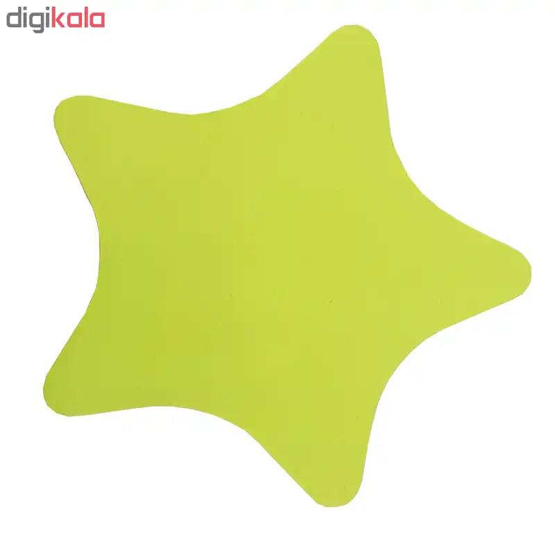 کاغذ یادداشت چسب دار طرح ستاره رنگی بسته 100 عددی