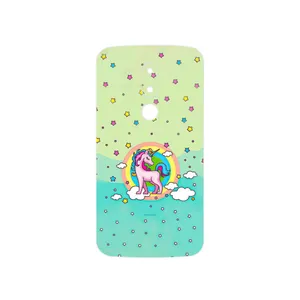 MAHOOT Rainbow unicorn adventure Cover Sticker for Motorola Moto M