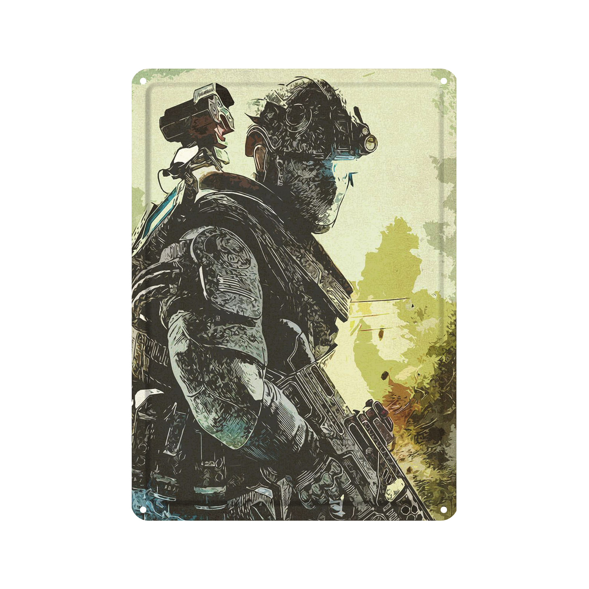 دیوارکوب مدل بازی کد s 1389 ghost recon