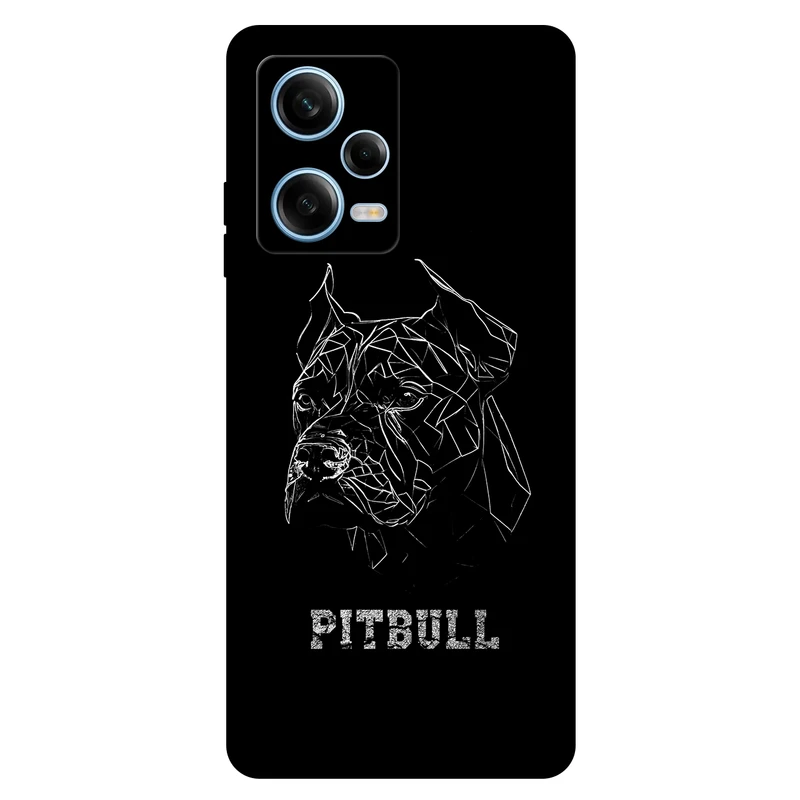 کاور مگافون طرح پیتبول مدل 1883 مناسب برای گوشی موبایل شیائومی Redmi Note 12 Pro 5G