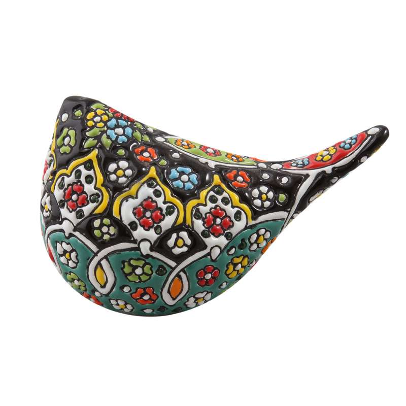 مجسمه میناکاری بازرگانی میلای مدل مرغ آمین کد DEK_298