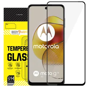 محافظ صفحه نمایش شیشه ای بادیگارد مدل FM مناسب برای گوشی موبایل موتورولا Moto G73