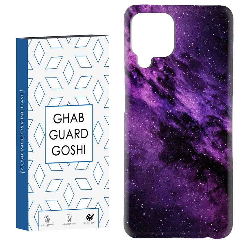 کاور قاب گارد گوشی طرح کهکشان کد Dimo-912 مناسب برای گوشی موبایل سامسونگ Galaxy A12 / Galaxy M12