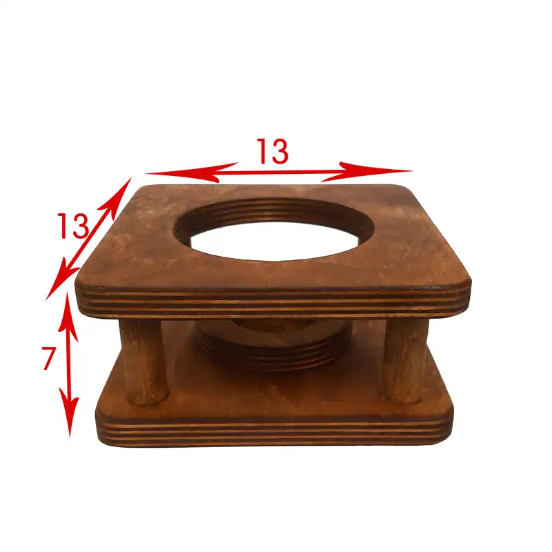 وارمر قوری کرباسی زاده مدل مربع