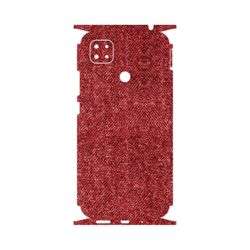 برچسب پوششی ماهوت مدل Fabric Texture 4-FullSkin مناسب برای گوشی موبایل شیائومی Poco C31